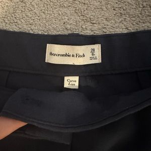 Abercrombie Curve Love A&F Sloane Tailored Pant
